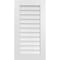 Ekena Millwork Vertical Surface Mount PVC Gable Vent: Non-Functional, w/ 3-1/2"W x 1"P Standard Frame, 20"W x 38"H GVPVE20X3801SN - alternate 1